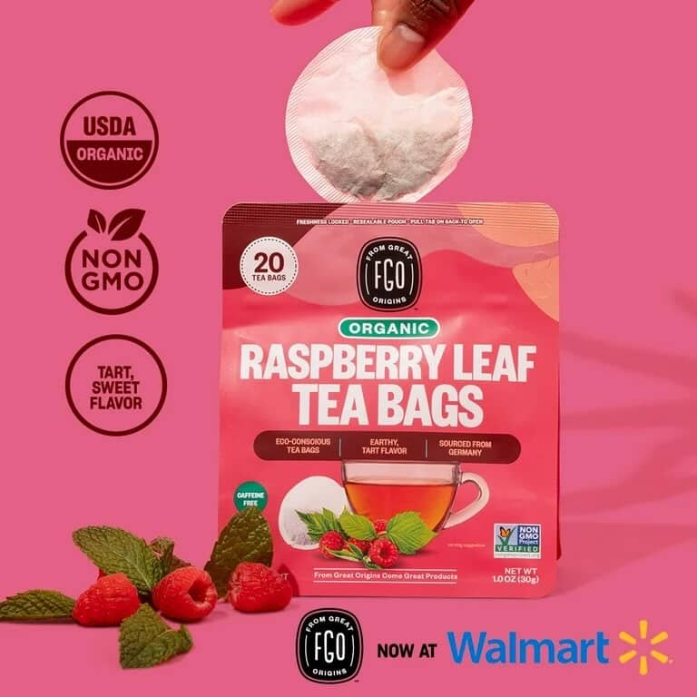 Raspberry Leaf Tea Bags