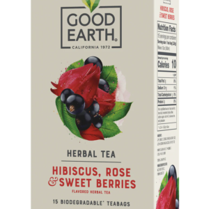 Good Earth Sensorial Blends Herbal Tea.