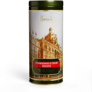 Harrods Strawberries & Cream Biscuits.