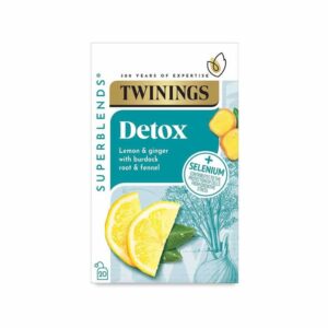 Twinings Superblends Detox (Lemon & Ginger with Burdock Root & Fennel)