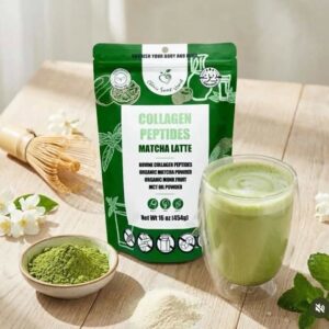 Chérie Sweet Heart Collagen Peptides Matcha Latte