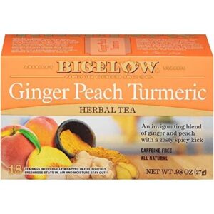 Bigelow Peach Ginger Tumeric