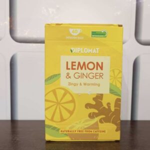 Diplomat
Lemon & Ginger Tea Bags 40 bags