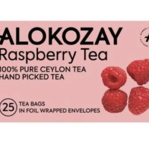 Raspberry Tea - 25 Tea Bags In Foil Wrapped Envelopes