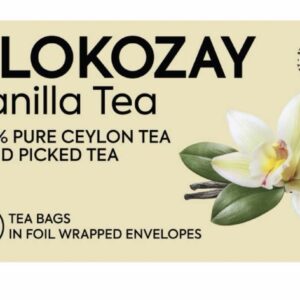 Vanilla Tea - 25 Tea Bags In Foil Wrapped Envelopes