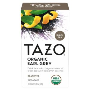ORGANIC EARL GREY BLACK TEA 16 TEA BAGS