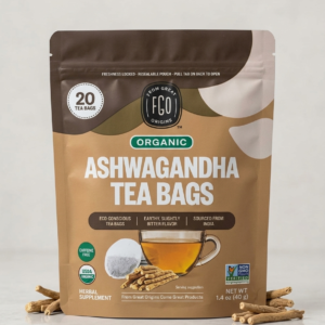 FGO Organic Ashwagandha Tea Bags