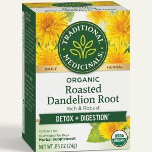 Traditional Medicinals Organic Roasted Dandelion Root Tea
