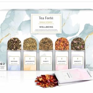 Tea Forté Single Steeps Wellbeing Collection