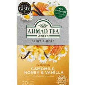 Ahmad Tea Camomile, Honey & Vanilla Infusion