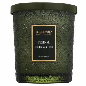 Bellevue Luxury Candle - Fern & Rainwater