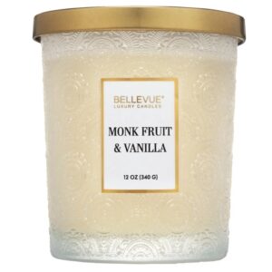 Bellevue Luxury Candle - Monkfruit & Vanilla