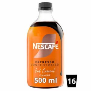 Nescafe Iced Coffee Espresso Concentrated Caramel Flavour 500ml