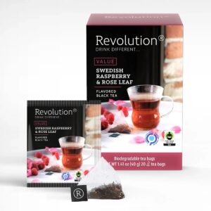Swedish Raspberry & Rose Leaf Black Tea