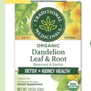 Traditional medicinals - Dandelion Leaf & Root Tea
