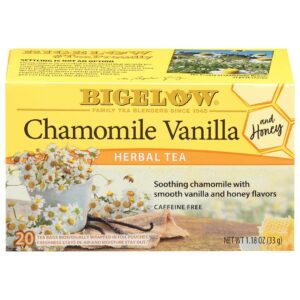 Bigelow Chamomile Vanilla Honey Herbal Tea