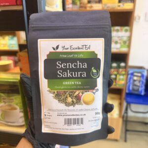 Your ExcellenTEA's Sencha Sakura Green Tea.