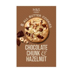 M&S All Butter Chocolate Chunk & Hazelnut Cookies