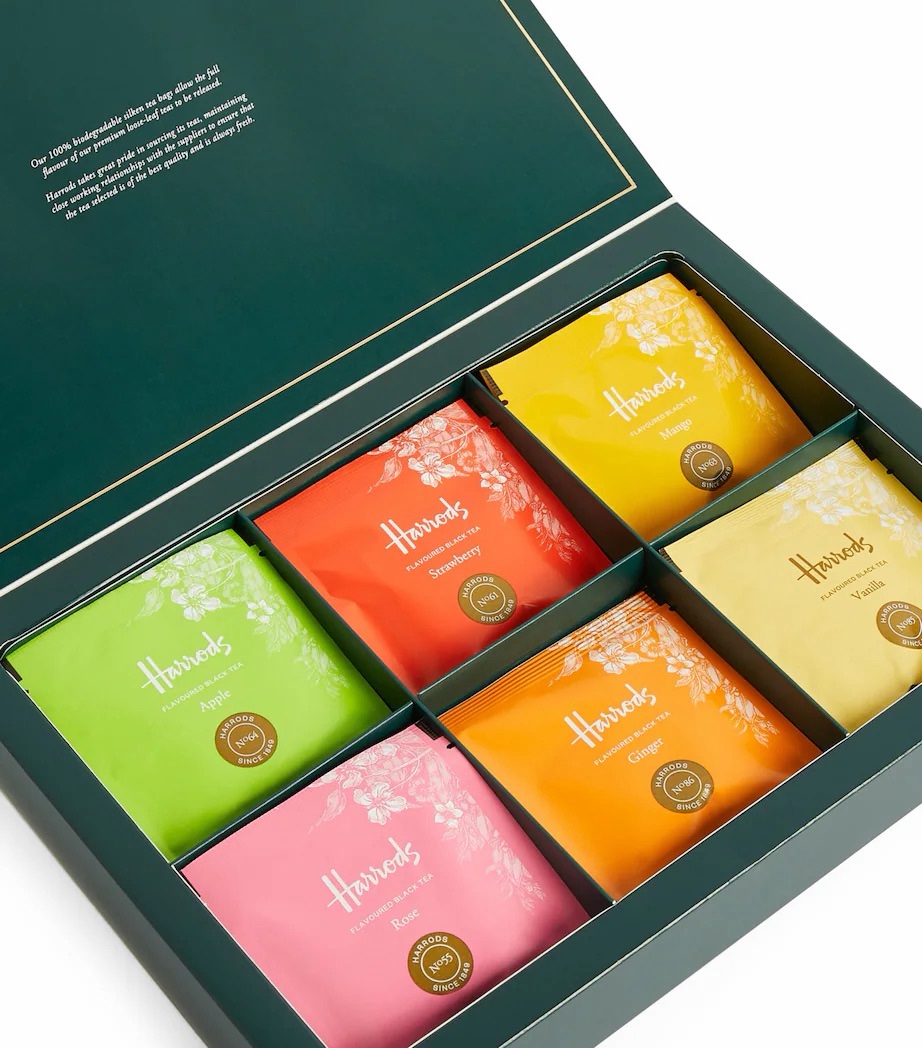HARRODSFlavoured Black Tea Selection (30 Tea Bags)