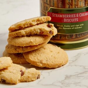 HARRODS
Strawberries & Cream Biscuits (200g)