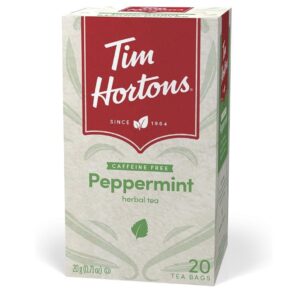 Tim Hortons Peppermint Tea Bags, 20 count, 40g