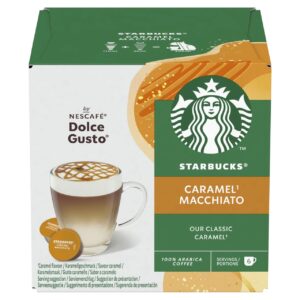 STARBUCKS Caramel Macchiato Coffee Pods by NESCAFE Dolce Gusto