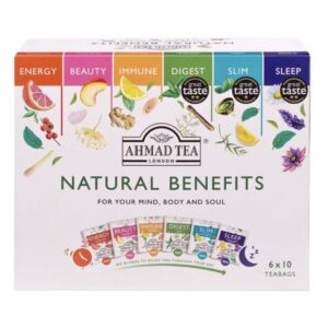 Natural Benefits Selection Pack - 60 Teabags