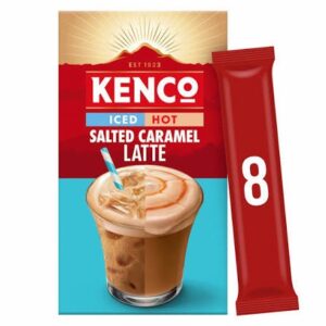 Kenco Iced Or Hot Salted Caramel Latte 8