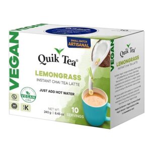 Quik Tea Lemon grass instant chai tea latte - 10 sachets