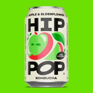 Hip pop kombucha - Apple & elderberry