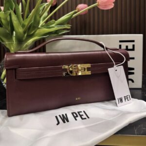 JW pei deep burgundy shoulder bag