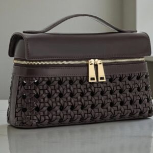 JW pei woven bag in dark brown