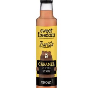 Sweet Freedom Barista Caramel Syrup 250 ml Bottle