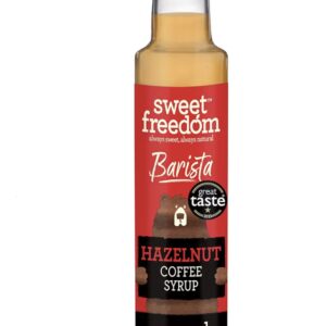 Sweet Freedom Barista Hazelnut Syrup 250 ml Bottle