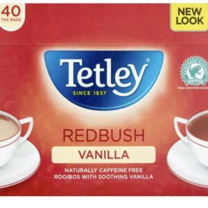 Tetley Vanilla Redbush - 40 bags