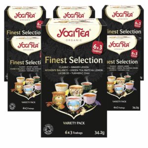 Yogi Tea, Finest Selection 6 variety - 20 bags