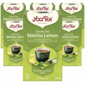 Yogi Tea, Matcha Lemon, Organic Green Herbal Tea