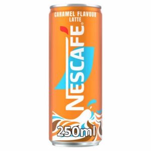 Nescafé Caramel latte can