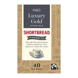 M&S luxury Gold Shortbread Tea - 40 bags