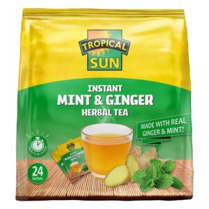 Tropical sun mint & ginger herbal tea - 24 bags