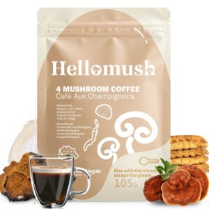 Hello Mush 4 mushroom blend coffee
