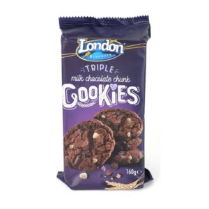 London Tripple milk chocolate cookies