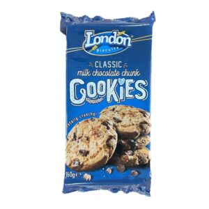 London Milk Chocolate chunk cookies