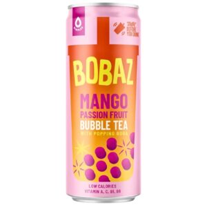 Bobaz Mango Passion Fruit Boba tea