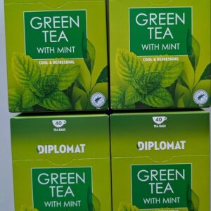 Diplomat Green Tea - 40 bags