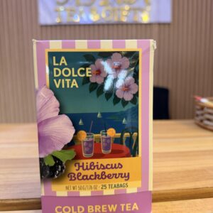 La dolce vita Cold brew Blackberry & Hibiscus - 25 bags
