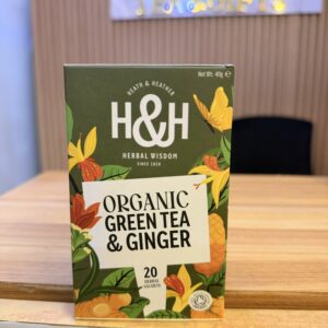 Heath & Heather Green Tea with Ginger