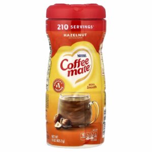 Coffee mate hazelnut flavour